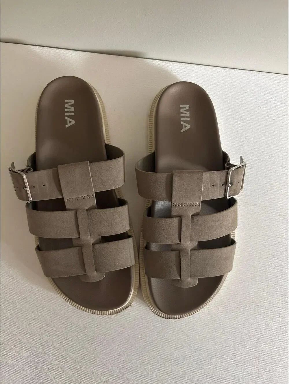 MIA Fisherman Slide on Sandals Women’s 10